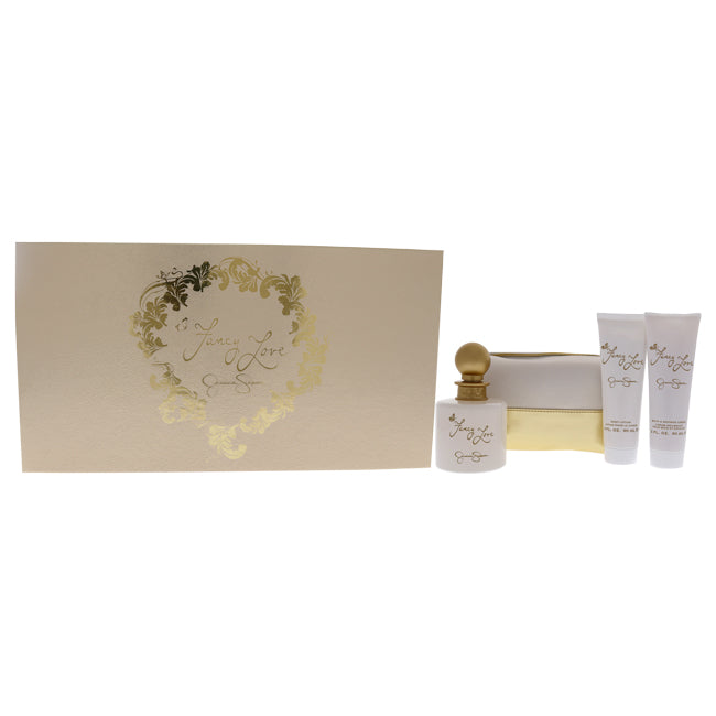 Fancy Love by Jessica Simpson for Women - 4 Pc Gift Set Click to open in modal