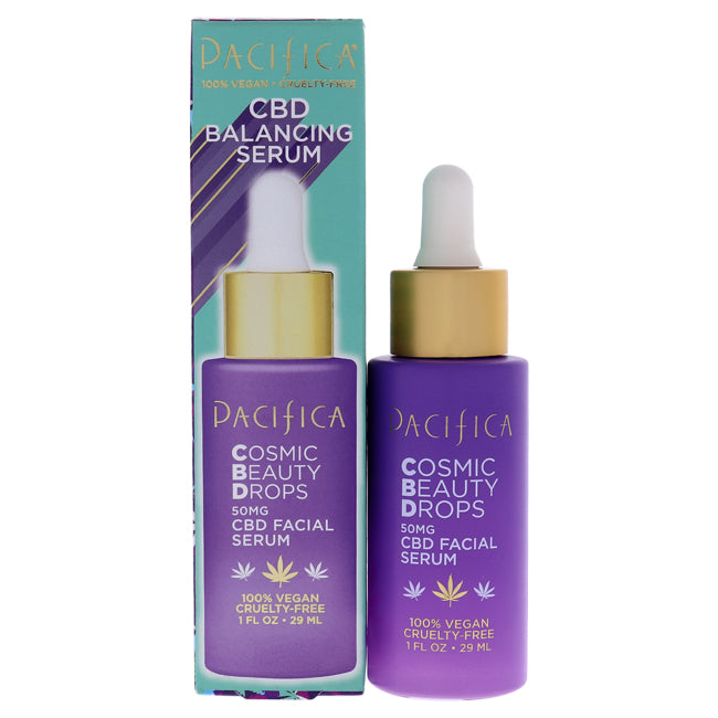 Cosmic Beauty Drops CBD Balancing Serum by Pacifica for Unisex - 1 oz Serum Click to open in modal