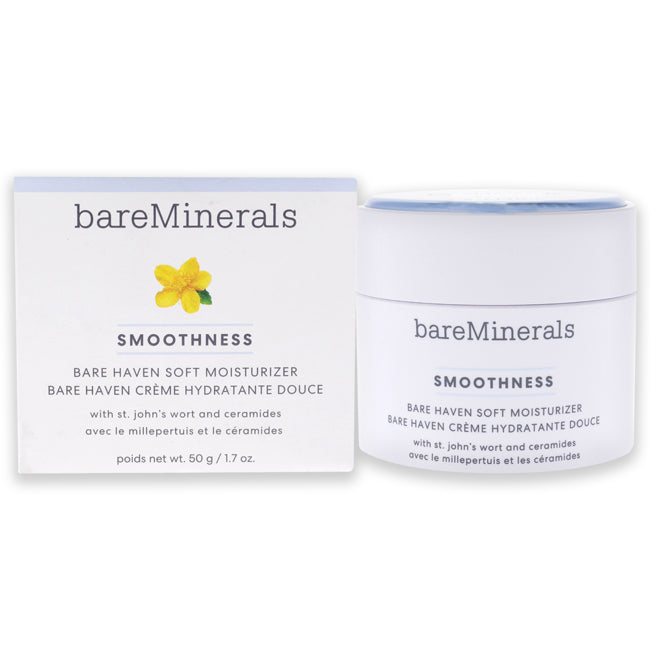 Smoothness Bare Haven Soft Moisturizer by bareMinerals for Unisex - 1.7 oz Moisturizer Click to open in modal