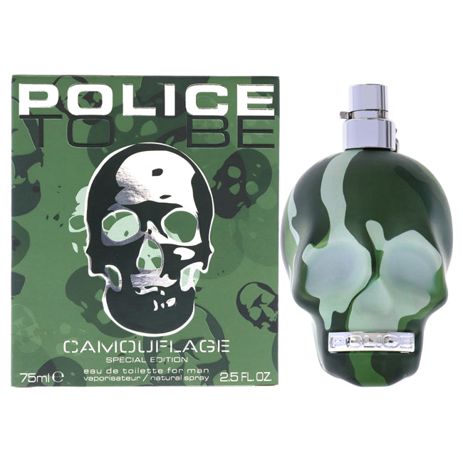 Police To Be Camouflage by Police for Men -  EDT Spray Click to open in modal