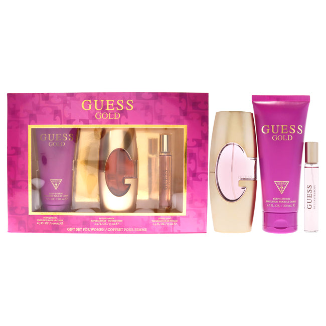 Guess Gold by Guess for Women - 3 Pc Gift Set Click to open in modal
