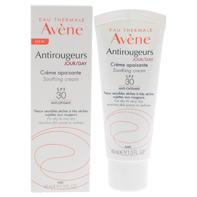 Antirougeurs Day Sothing Cream SPF 30 by Avene for Unisex - 1.3 oz Cream Click to open in modal