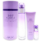 360 Purple by Perry Ellis for Women - 3 Pc Gift Set