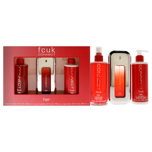 Fcuk Connect Gift Set for Women Click to open in modal