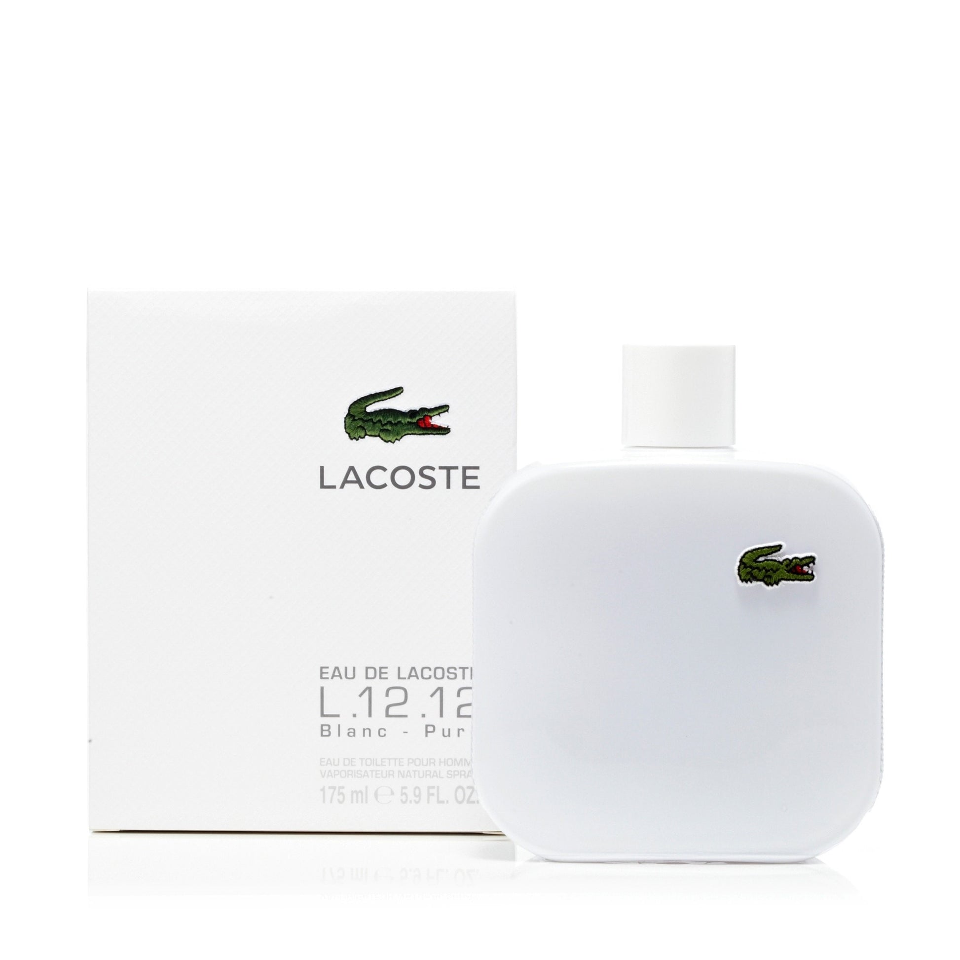 Lacoste L.12.12 Blanc Eau de Toilette Mens Spray 5.9 oz. Click to open in modal