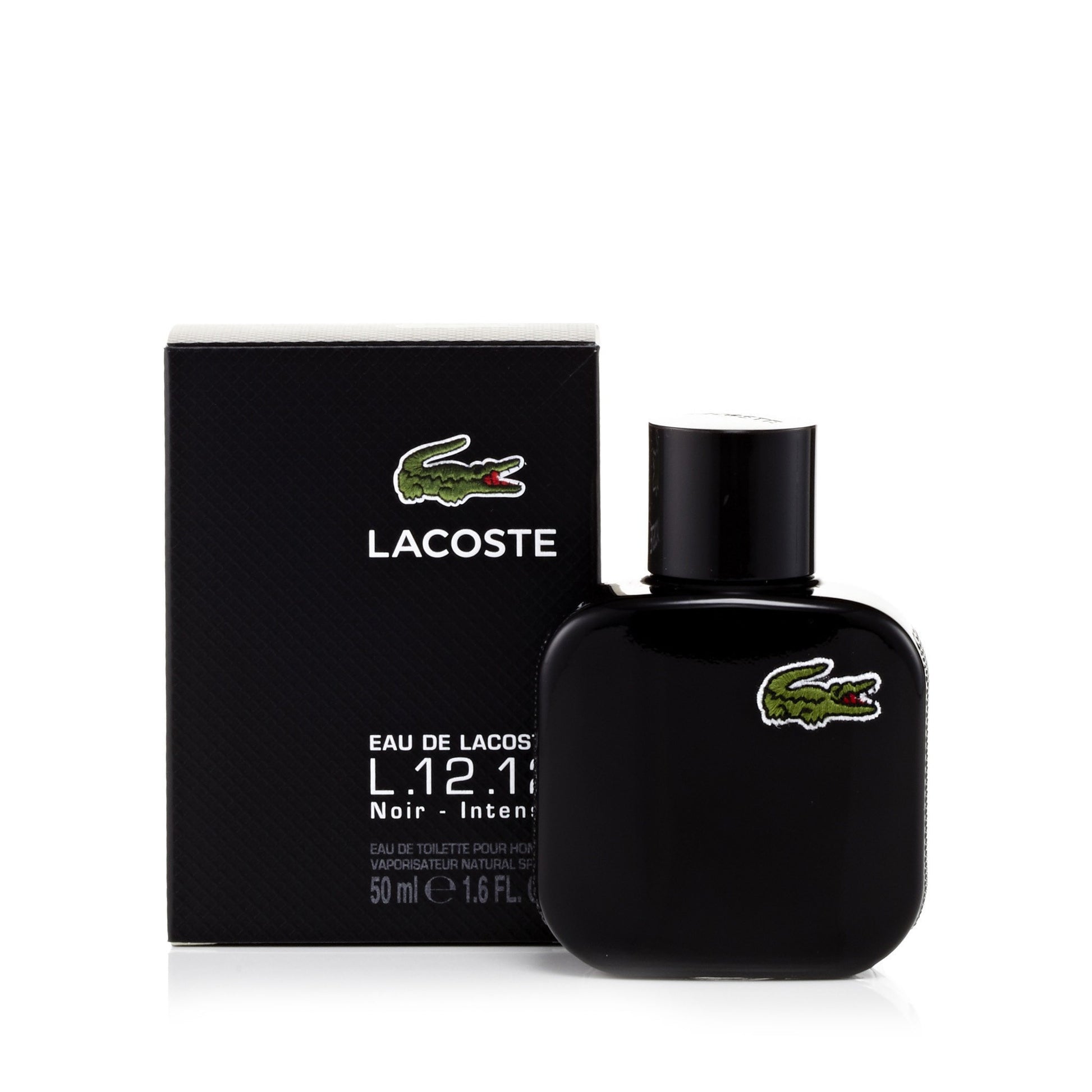 L.12.12 Noir Eau de Toilette Spray for Men by Lacoste 1.7 oz. Click to open in modal