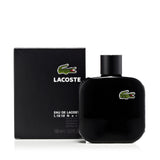 L.12.12 Noir Eau de Toilette Spray for Men by Lacoste 3.3 oz.