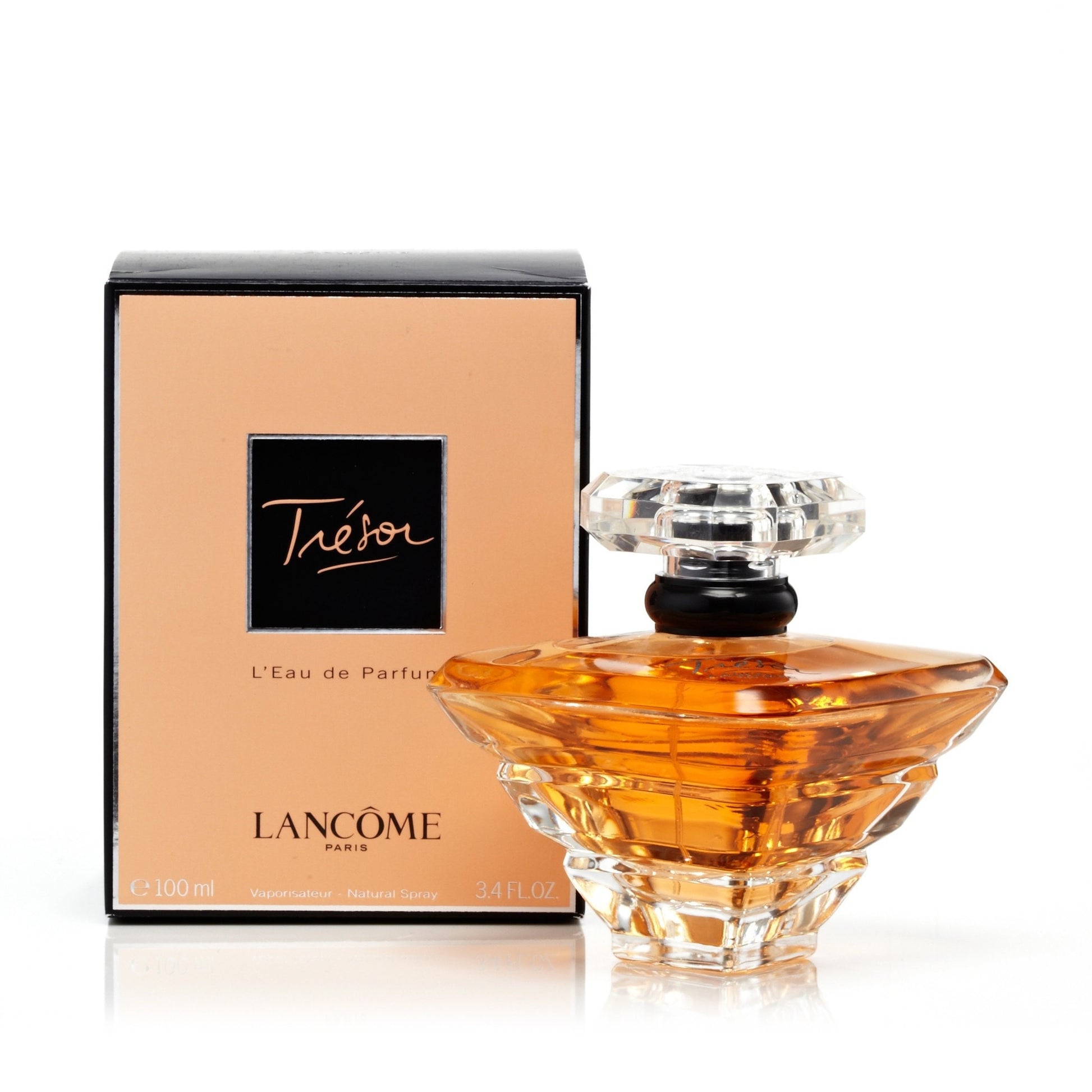 Lancome Tresor Eau de Parfum Womens Spray 3.4 oz. Click to open in modal