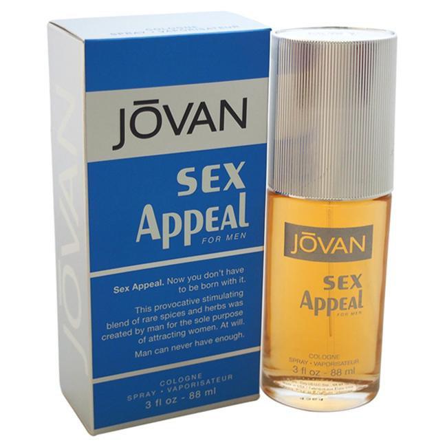 JOVAN SEX APPEAL BY JOVAN FOR MEN - Eau De Cologne SPRA 3 oz. Click to open in modal