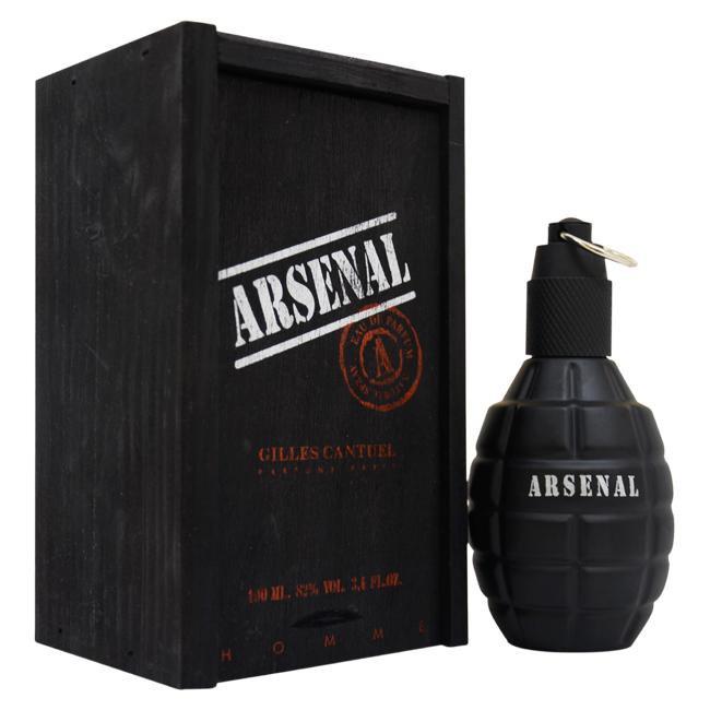 ARSENAL BLACK BY GILLES CANTUEL FOR MEN - Eau De Parfum SPRAY 3.4 oz. Click to open in modal