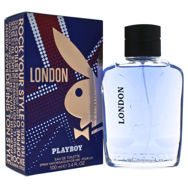 PLAYBOY LONDON BY PLAYBOY FOR MEN - Eau De Toilette SPRAY 3.4 oz. Click to open in modal