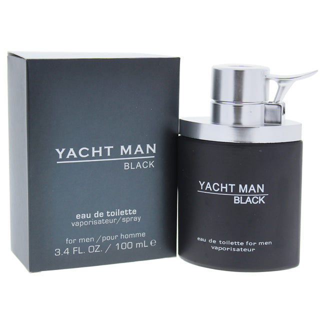 Yacht Man Black by Myrurgia for Men - Eau de Toilette Spray Click to open in modal