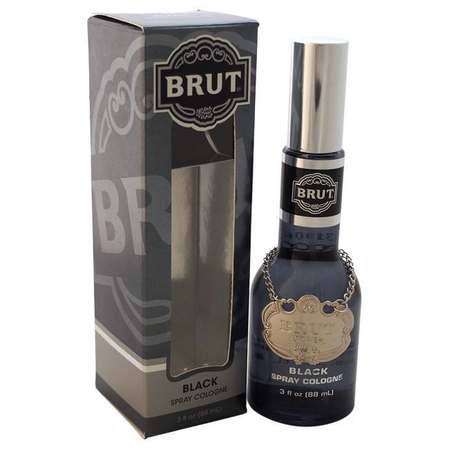 BRUT BLACK BY FABERGE CO. FOR MEN - Eau De Cologne SPRAY 3 oz. Click to open in modal