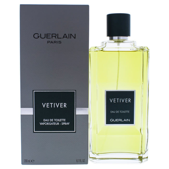 Vetiver Guerlain by Guerlain for Men - Eau de Toilette Spray 6.7 oz. Click to open in modal