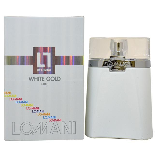 WHITE GOLD BY LOMANI FOR MEN - Eau De Toilette SPRAY 3.3 oz. Click to open in modal