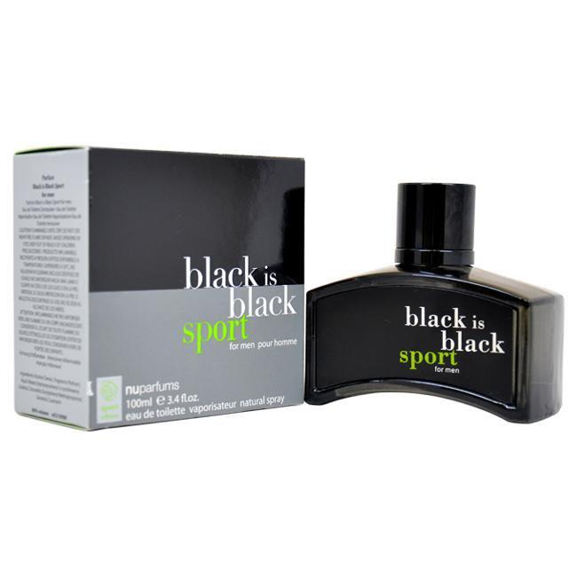 Black Is Black Sport by Nuparfums for Men - Eau de Toilette - EDT/S Click to open in modal