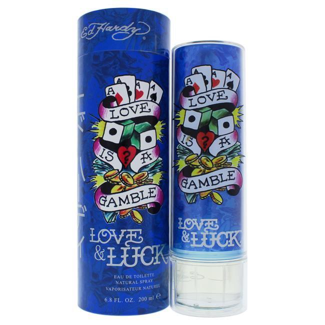 ED HARDY LOVE AND LUCK BY CHRISTIAN AUDIGIER FOR MEN - Eau De Toilette SPRAY 6.8 oz. Click to open in modal