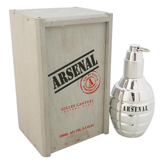 ARSENAL PLATINUM BY GILLES CANTUEL FOR MEN - Eau De Parfum SPRAY 3.4 oz. Click to open in modal