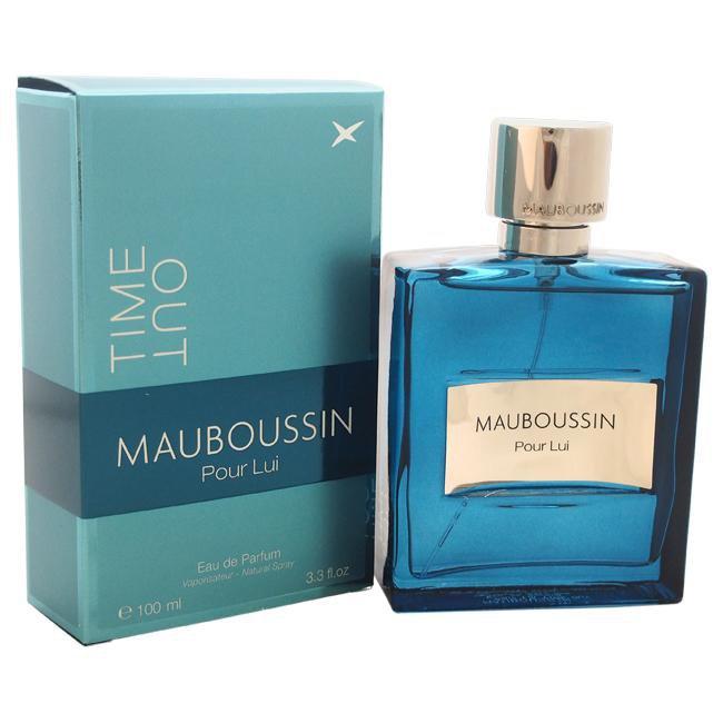 MAUBOUSSIN POUR LUI TIME OUT BY MAUBOUSSIN FOR MEN - Eau De Parfum SPRAY 3.3 oz. Click to open in modal
