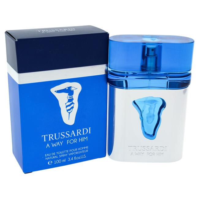 TRUSSARDI A WAY FOR HIM BY TRUSSARDI FOR MEN - Eau De Toilette SPRAY 1.0 oz. Click to open in modal