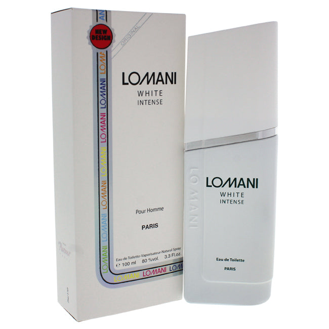 Lomani White Intense by Lomani for Men - Eau de Toilette Spray Click to open in modal