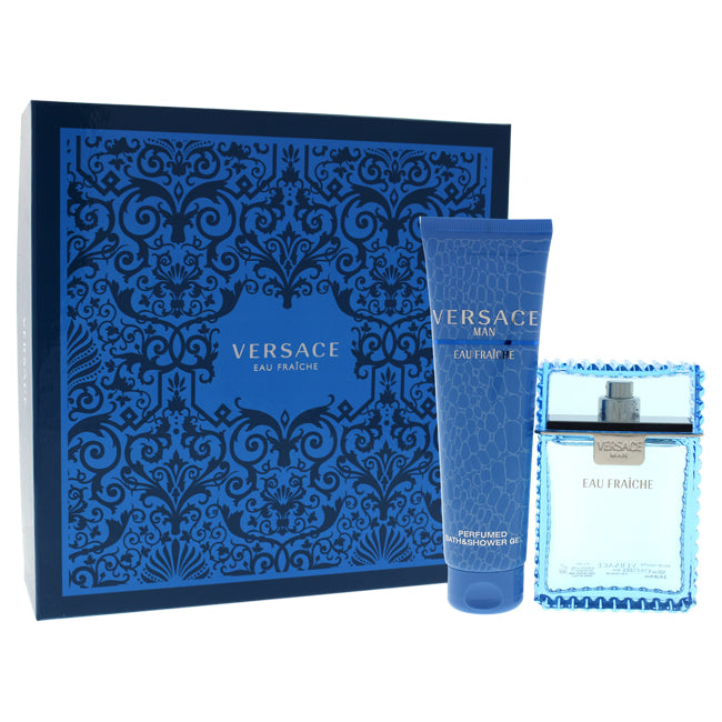 Versace Man Eau Fraiche by Versace for Men - 2 Pc Gift Set Click to open in modal