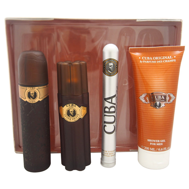 Cuba Gold by Cuba for Men - 4 Pc Gift Set Click to open in modal
