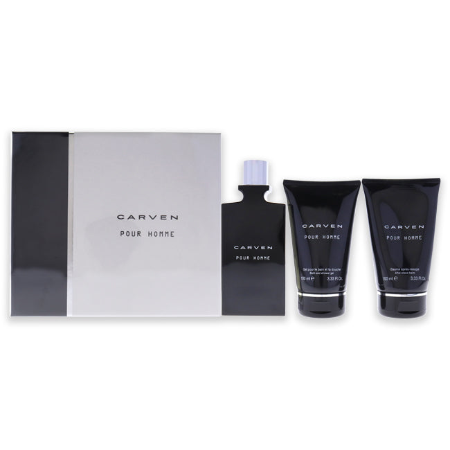Pour Homme by Carven for Men - 3 Pc Gift Set Click to open in modal