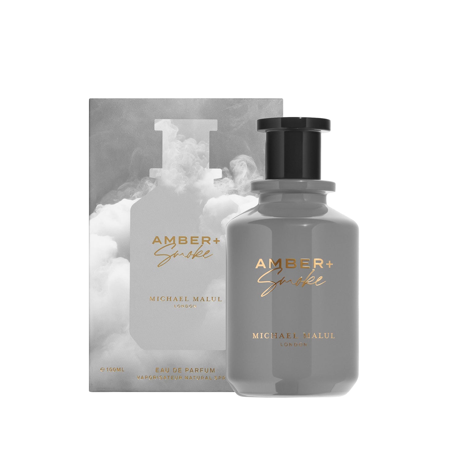 Amber + Smoke Eau de Parfum Spray for Men by Michael Malul 3.4 oz. Click to open in modal