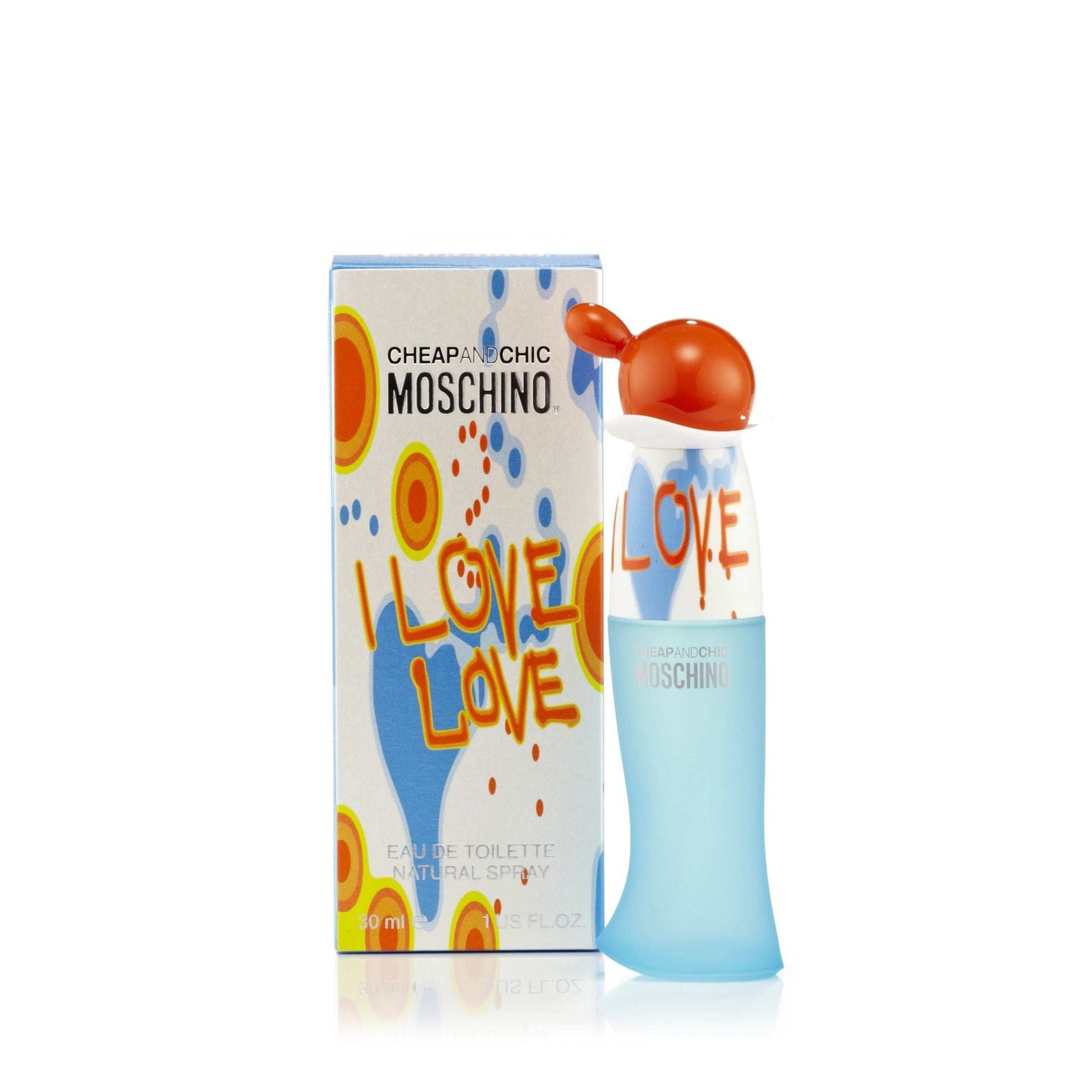 Moschino I Love Love Eau de Toilette Womens Spray 1.0 oz.  Click to open in modal