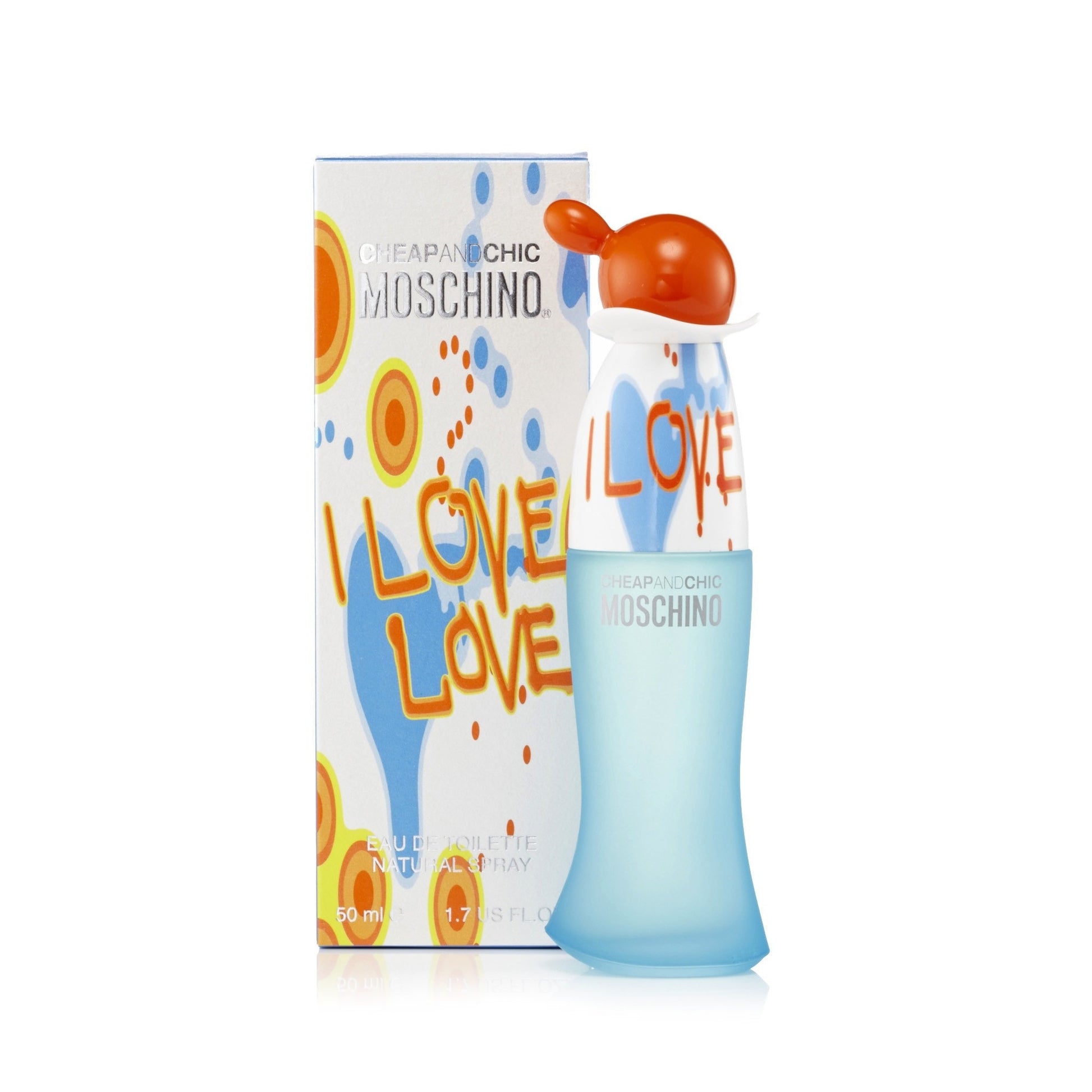 Moschino I Love Love Eau de Toilette Womens Spray 1.7 oz.  Click to open in modal