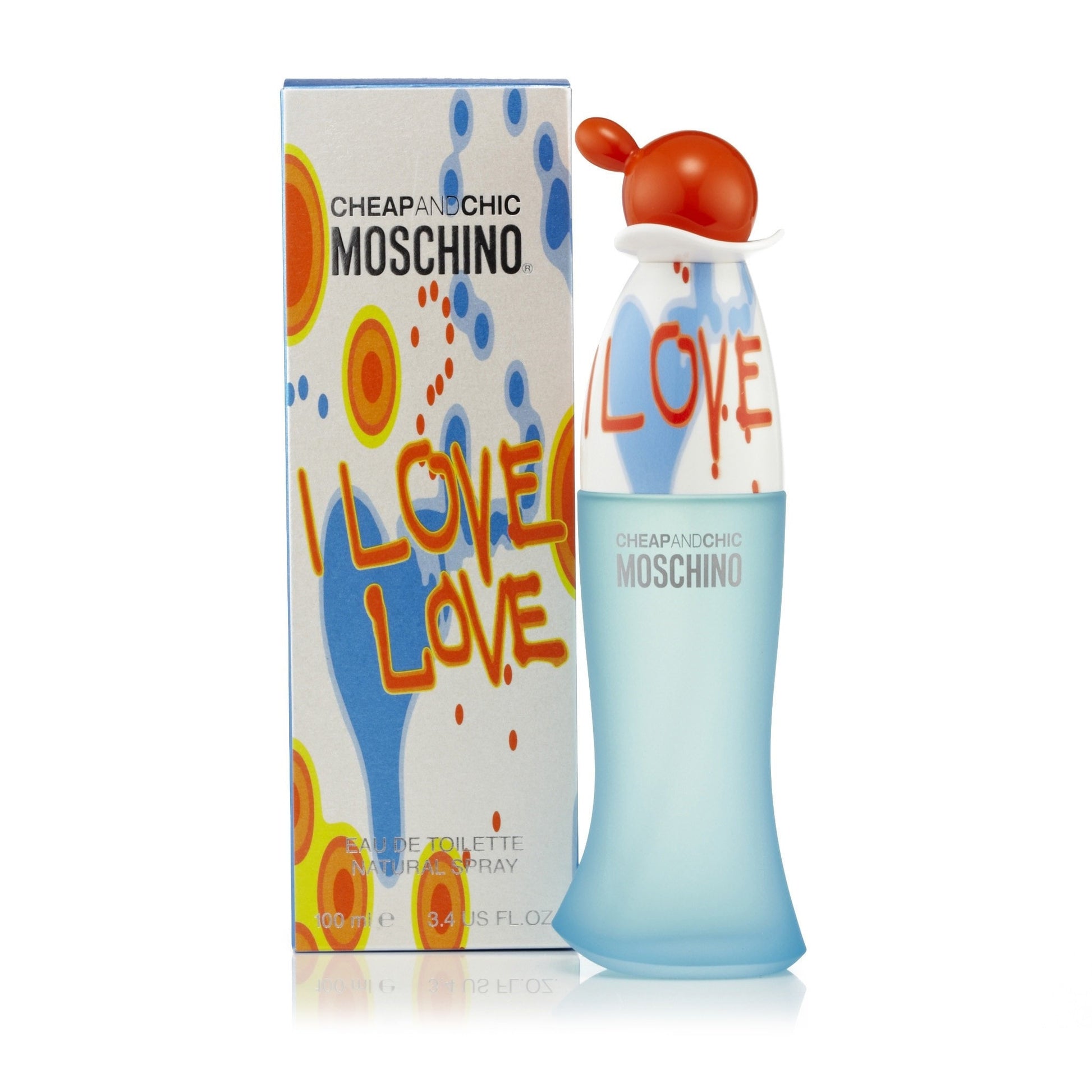Moschino I Love Love Eau de Toilette Womens Spray 3.4 oz.  Click to open in modal