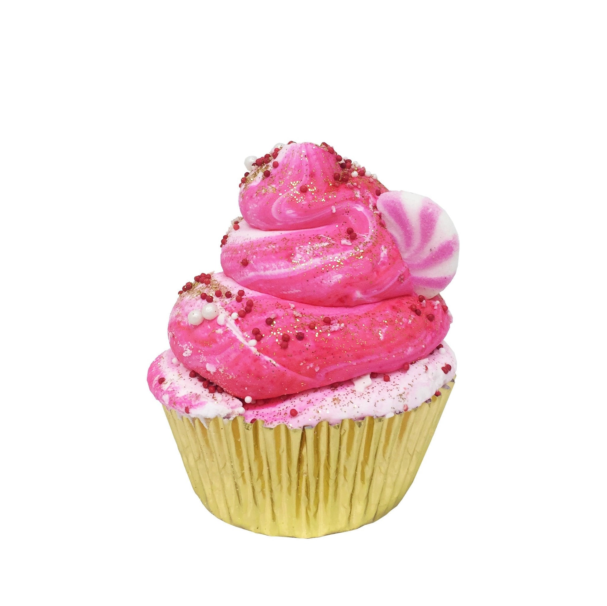 Pink Peppermint Cupcake Bath Bombs Bath Salts Limited Edition Click to open in modal