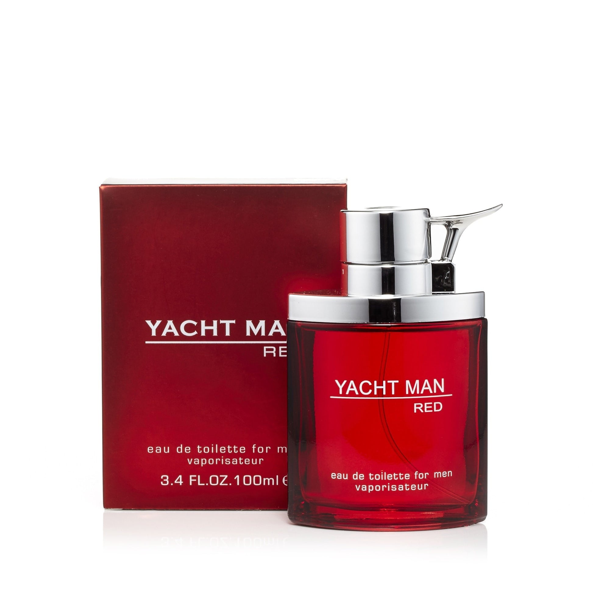 Yacht Man Red Eau de Toilette Mens Spray 3.4 oz. Click to open in modal