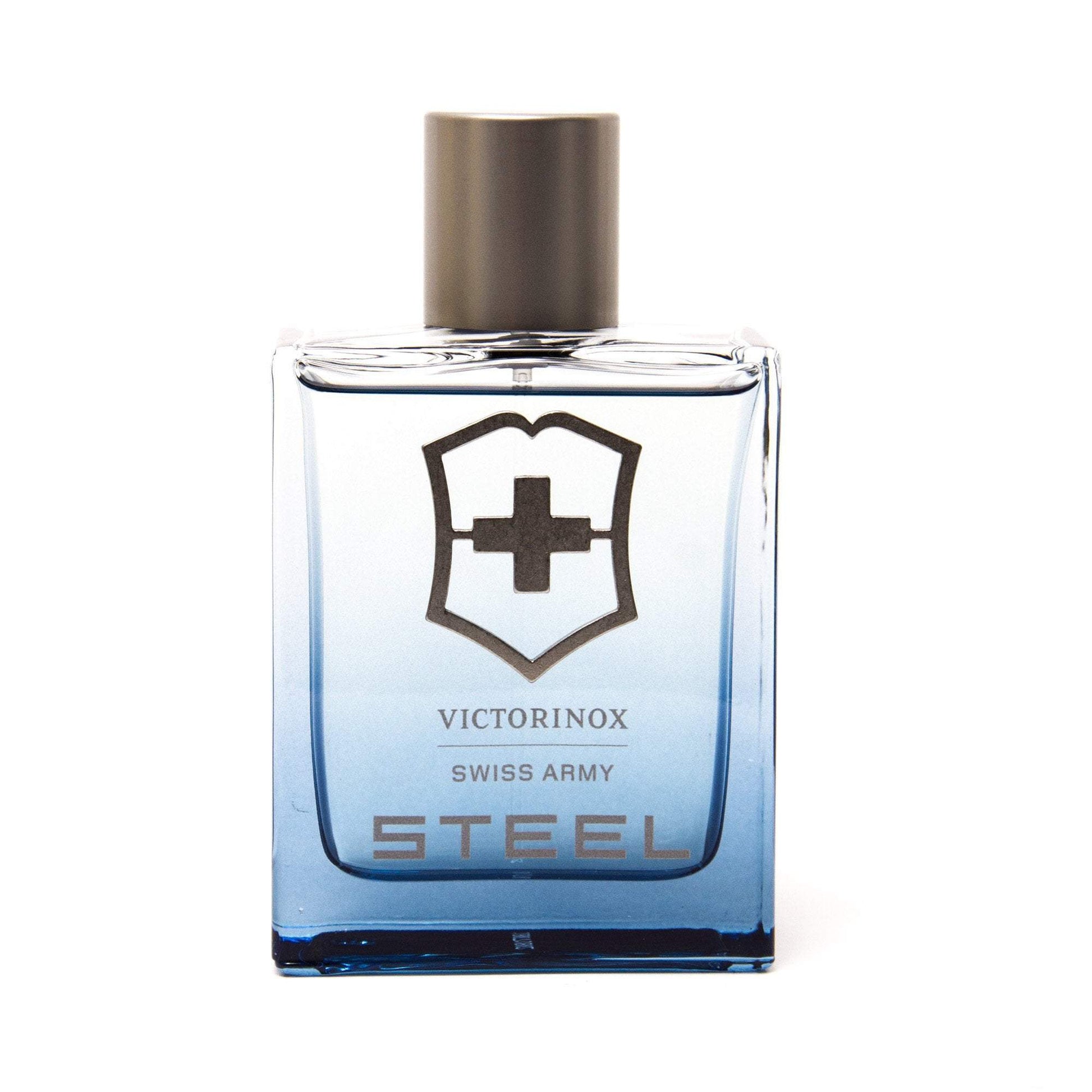 Steel Swiss Army Eau de Toilette Spray for Men by Victorinox Click to open in modal