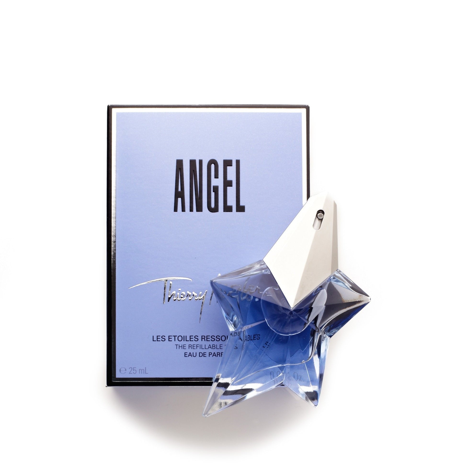 Thierry Mugler Angel Refillable Eau de Parfum Womens Spray 0.8 oz.  Click to open in modal