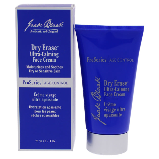Dry Erase Ultra-Calming Face Cream by Jack Black for Men - 2.5 oz Cream Click to open in modal