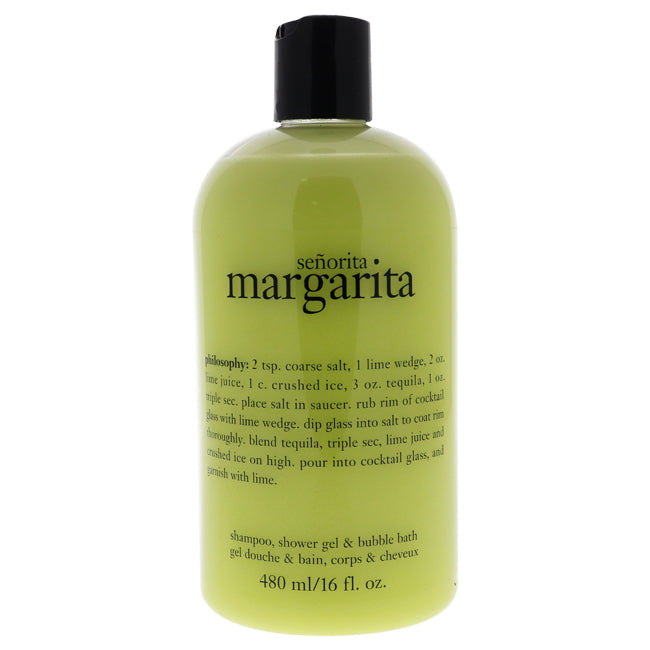 Senorita Margarita by Philosophy for Unisex - 16 oz Shampoo, Shower Gel and Bubble Bath Click to open in modal