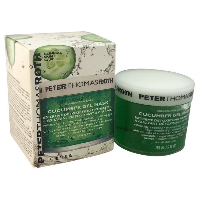 Cucumber Gel Mask Extreme Detoxifying Hydrator by Peter Thomas Roth for Unisex - 5 oz Mask Click to open in modal