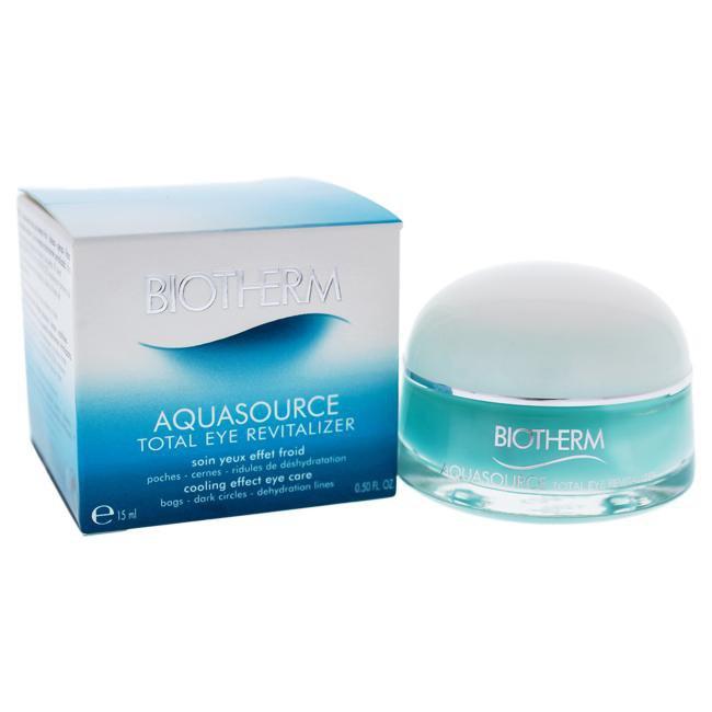Aquasource Total Eye Revitalizer by Biotherm for Unisex - 0.5 oz Eye Cream Click to open in modal