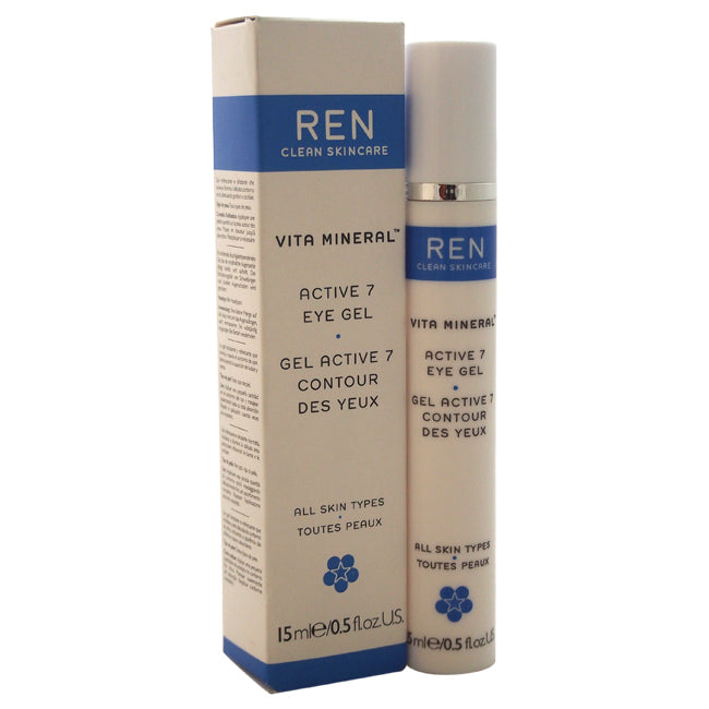 Vita Mineral Active 7 Eye Gel by REN for Unisex - 0.5 oz Eye Gel Click to open in modal