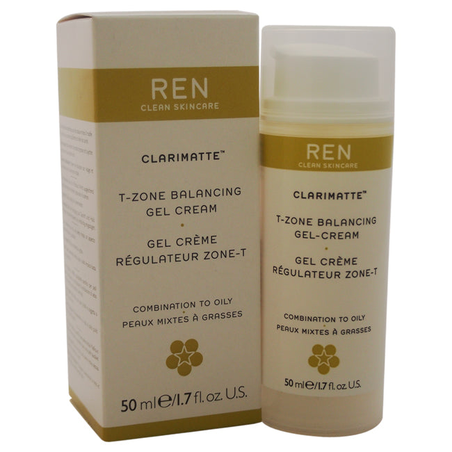 Clarimatte T-Zone Balancing Gel Cream - Combination To Oily Skin by REN for Unisex - 1.7 oz Gel & Cream Click to open in modal