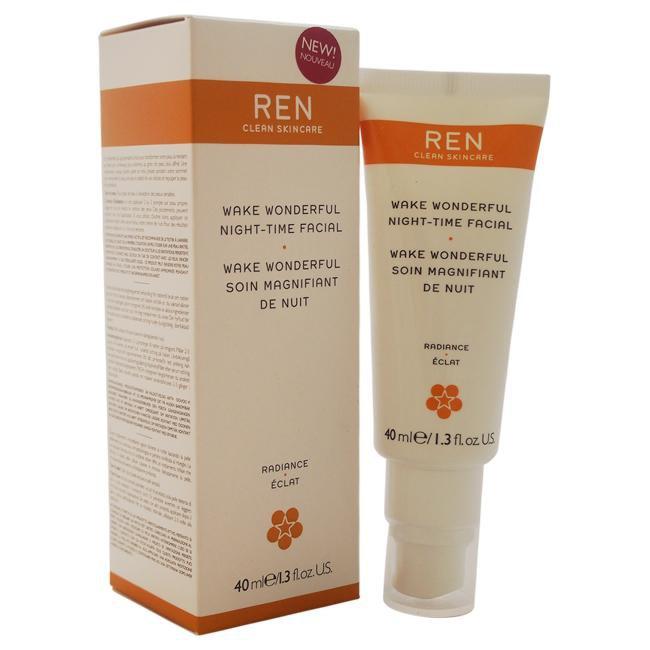 Wake Wonderful Night-Time Facial by REN for Unisex - 1.4 oz Treatment Click to open in modal