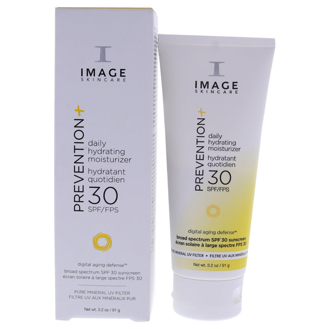 Prevention Plus Daily Hydrating Moisturizer SPF 30 by Image for Unisex - 3.2 oz Moisturizer Click to open in modal