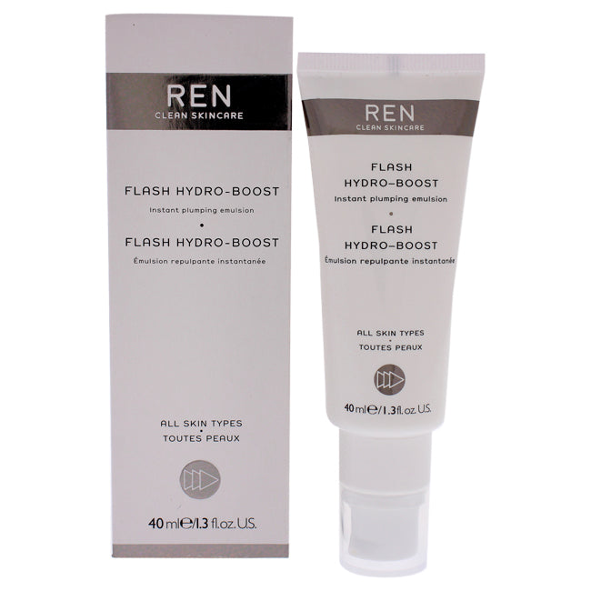 Flash Hydro-Boost Instant Plumping Emulsion by REN for Unisex - 1.3 oz Emulsion Click to open in modal