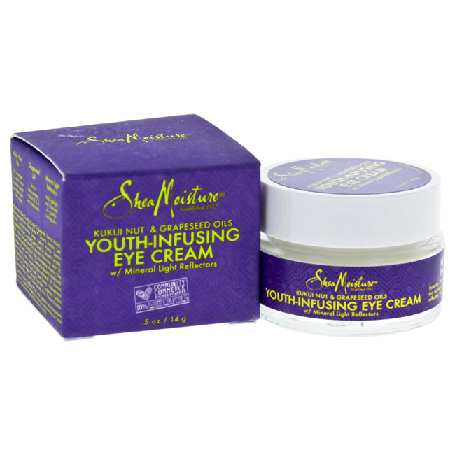 Kukui Nut & Grapeseed Oils Youth-Infusing Eye Cream by Shea Moisture for Unisex - 0.5 oz Eye Cream Click to open in modal