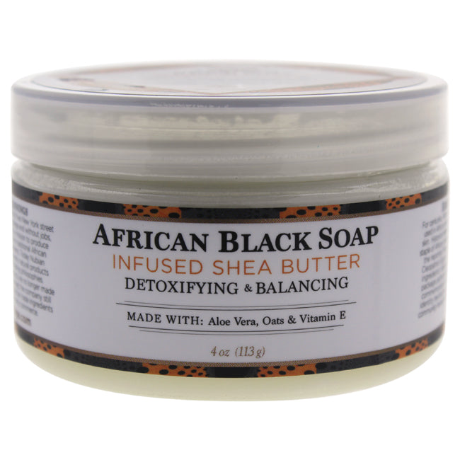 Shea Butter Infused with African Black Soap Extract by Nubian Heritage for Unisex - 4 oz Lotion Click to open in modal