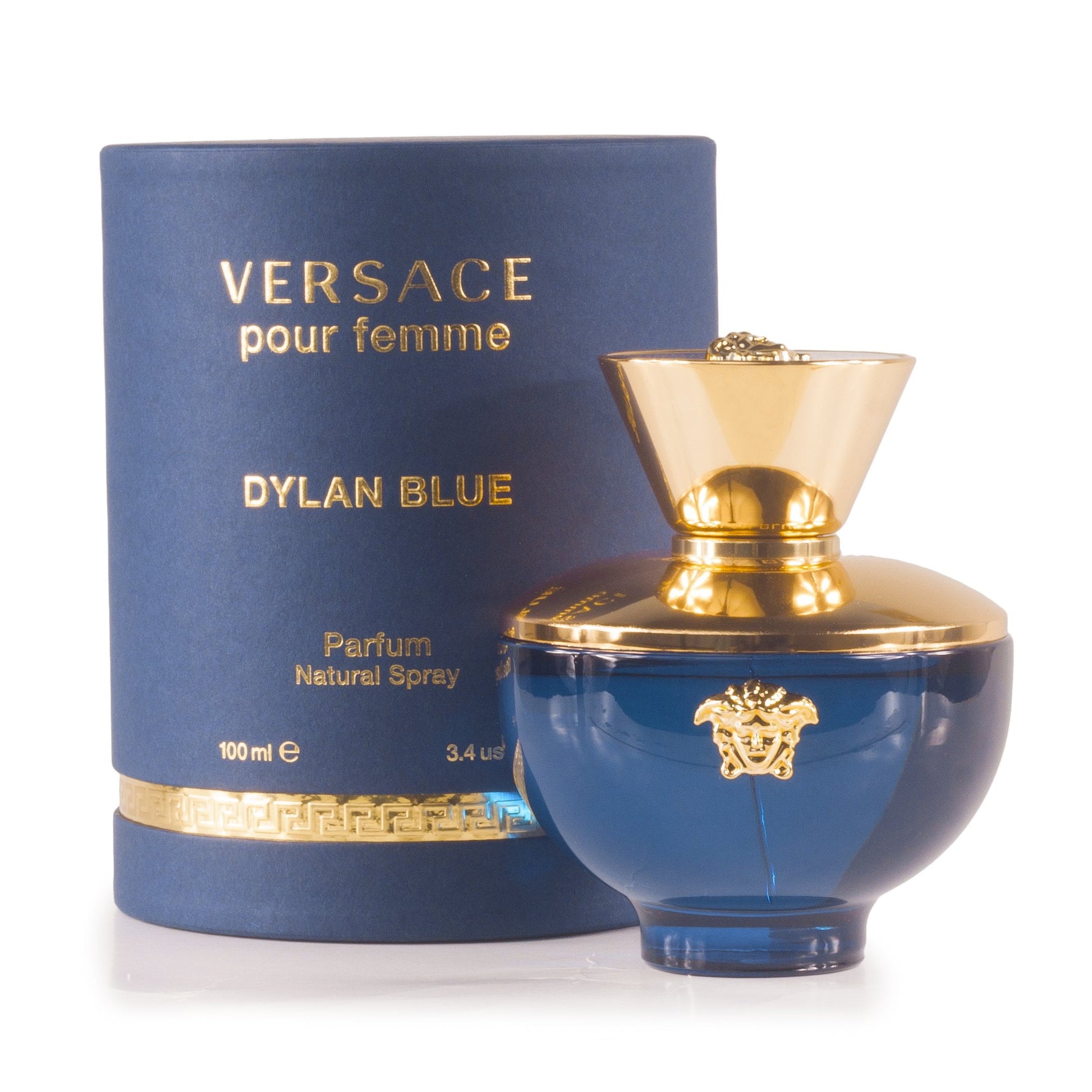 Dylan Blue Eau de Parfum Spray for Women by Versace 3.4 oz. Click to open in modal