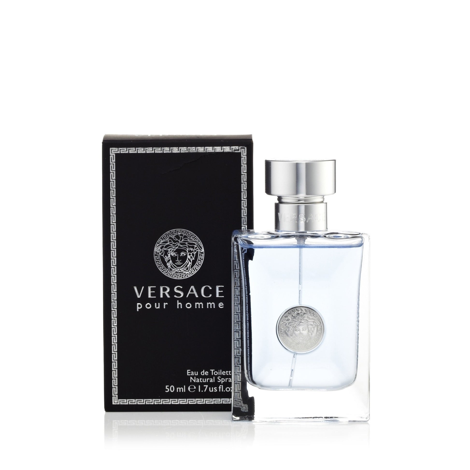 Versace Pour Homme Eau de Toilette Mens Spray 1.7 oz. Click to open in modal