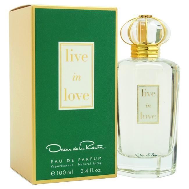 LIVE IN LOVE BY OSCAR DE LA RENTA FOR WOMEN - Eau De Parfum SPRAY 3.4 oz. Click to open in modal